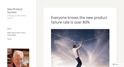 Desktop Screenshot of newproductsuccess.org