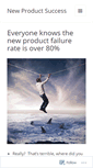 Mobile Screenshot of newproductsuccess.org